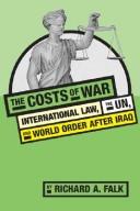 The costs of war