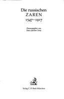Die russischen Zaren, 1547-1917