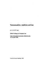 Transsexualism, medicine and law