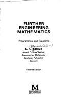 Further engineering mathematics