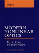 Modern nonlinear optics