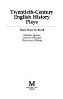 Twentieth-century English history plays