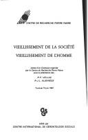 Vieillissement de la société, vieillissement de l'homme