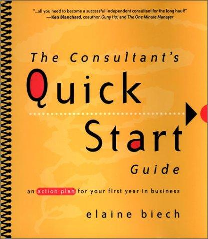 The consultant's quick start guide