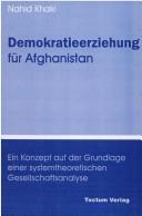 Demokratieerziehung für Afghanistan