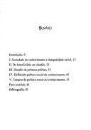 Política social do conhecimento