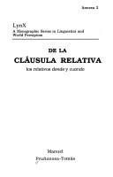 De la cláusula relativa