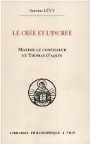 Le créé et l'incréé