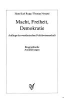 Macht, Freiheit, Demokratie