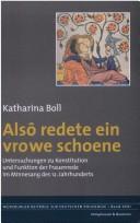 Also redete ein vrowe schoene