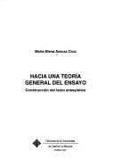 Hacia una teoría general del ensayo