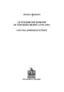Le polemiche romane di Vincenzo Monti, 1778-1797