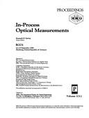 In-process optical measurements