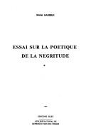 Éssai sur la poétique de la négritude