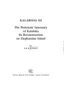 The Ptolemaic sanctuary of Kalabsha