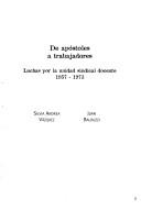 De apóstoles a trabajadores