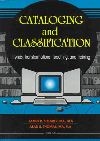 Cataloging and classification