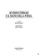 Severino Ferrari e il sogno della poesia