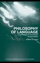 Philosophy of language