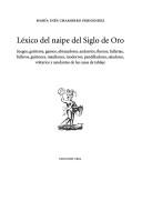 Léxico del naipe del Siglo de Oro