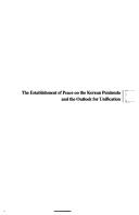 The establishment of peace on the Korean peninsula and the outlook for unification
