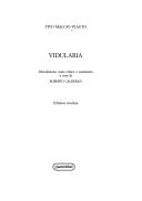 Vidularia