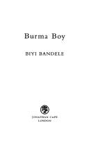 Burma boy