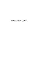 Chant de Goubi