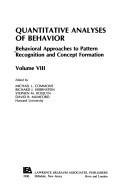 Quantitative analyses of behavior. --