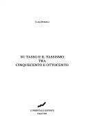 Su Tasso e il tassismo tra Cinquecento e Ottocento