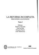 La reforma incompleta
