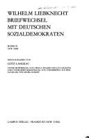 Briefwechsel mit deutschen Sozialdemokraten