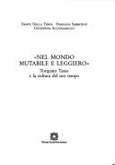 "Nel mondo mutabile e leggiero"