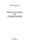 Poetica e poesia di Cesare Pavese