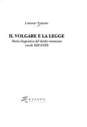 Il volgare e la legge