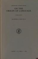 Über den Ursprung der Sprache