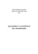 Villaespesa y las poéticas del modernismo