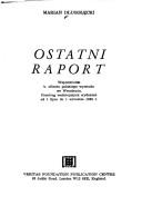 Ostatni raport