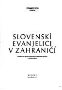 Slovenskí evanjelici v zahraničí