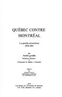 Québec contre Montréal