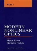 Part 1, Modern Nonlinear Optics