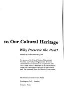 The Challenge to our cultural heritage