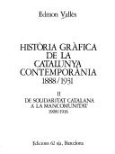 Història gràfica de la Catalunya contemporània, 1888/1931