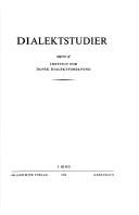 Dialektstudier