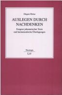 Auslegen durch Nachdenken