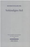 Verk undigtes Heil: Studien zu den synoptischen Evangelien