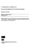 1st International Conference on Process Intensification for the Chemical Industry