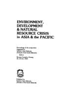 Environment,Dev & Nat Res Crisis Asi