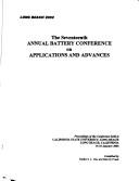2002 The Seventeenth Annual Battery Conference on Applications and Advances