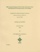 2002 annual meeting of the North American Fuzzy Information Processing Society